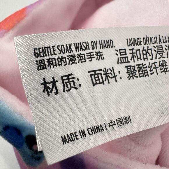 Disney Babies Plush Angel Swaddle Lovey Secuirty Blanket Pouch Lilo & Stitch NEW - Picture 6 of 9